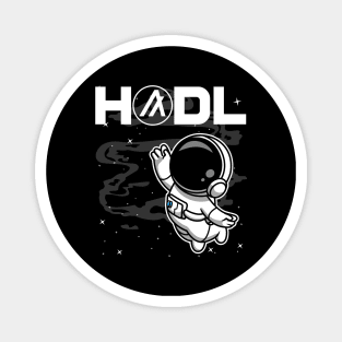 HODL Astronaut Algorand ALGO Coin To The Moon Crypto Token Cryptocurrency Blockchain Wallet Birthday Gift For Men Women Kids Magnet